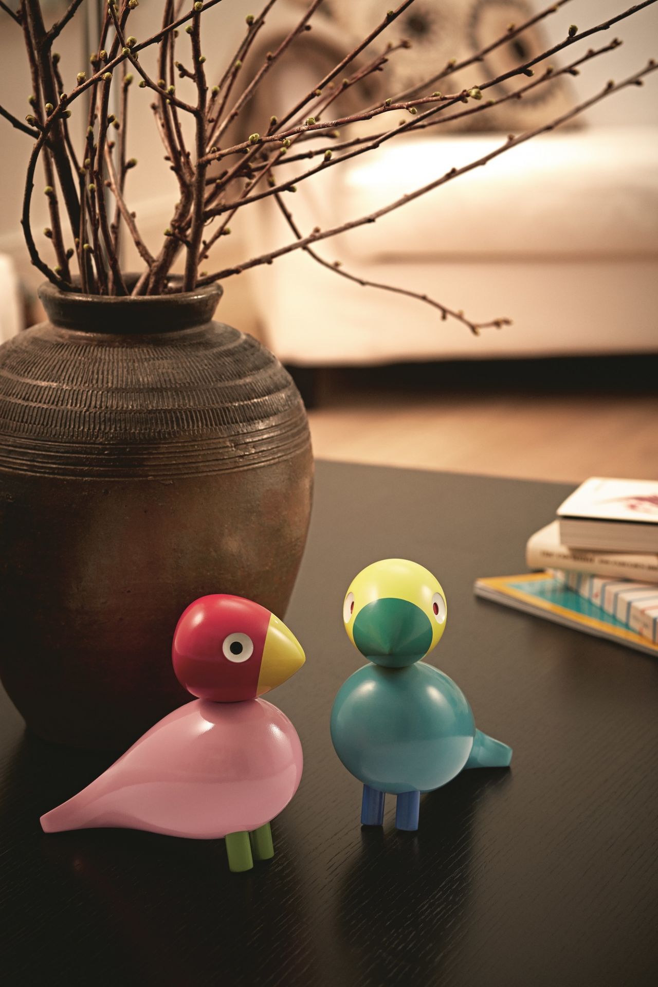 Songbirds Oiseau chanteur Figure en bois Kay Bojesen Sunshine