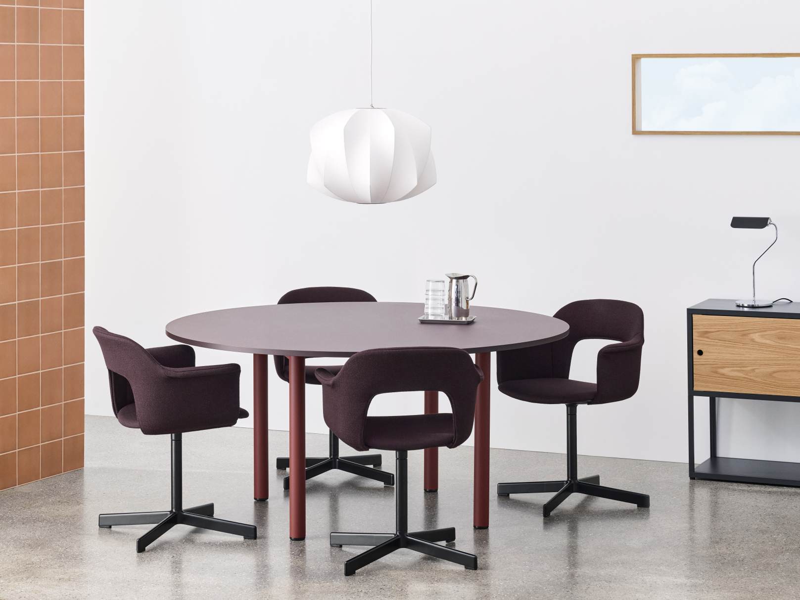 Annex Table Round Table à manger ronde Hay