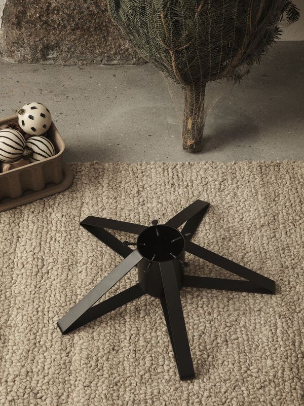 Christmas Tree Foot Pied pour arbre de Noël Noir Ferm Living OFFRE SPECIALE