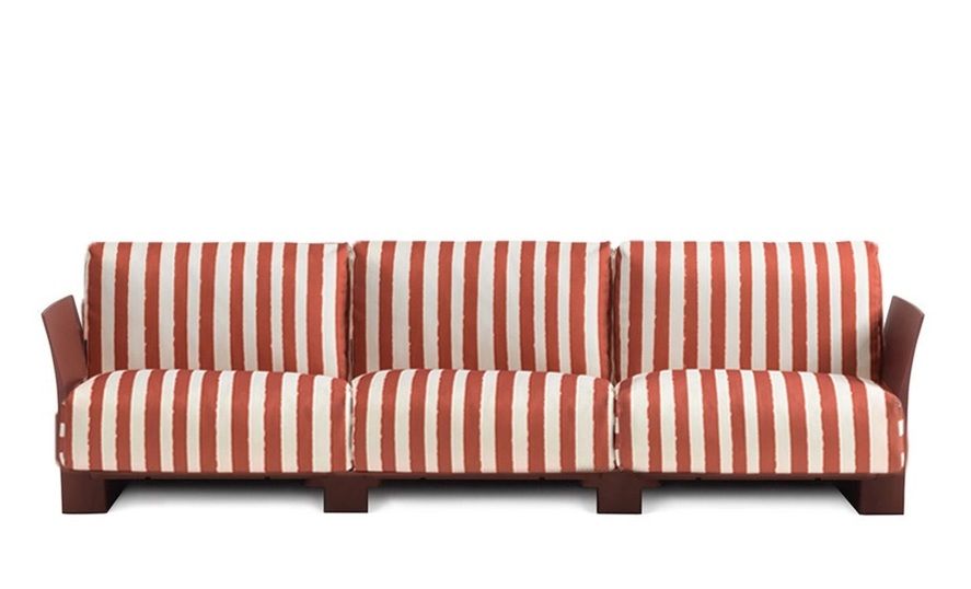 Pop Outdoor Canapé monobloc 3 places Kartell