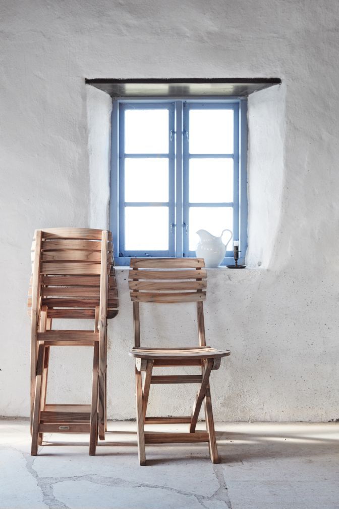 Vendia Chair Chaise pliante d'extérieur Skagerak by Fritz Hansen