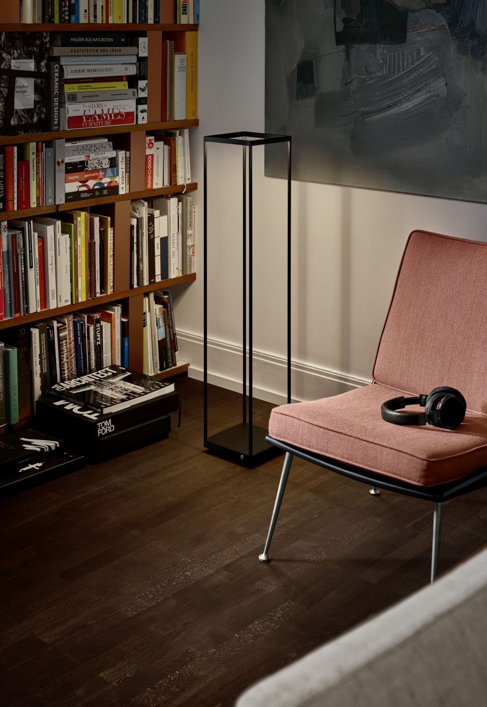 Reflex² Lampadaire S 100 noir Serien Lighting