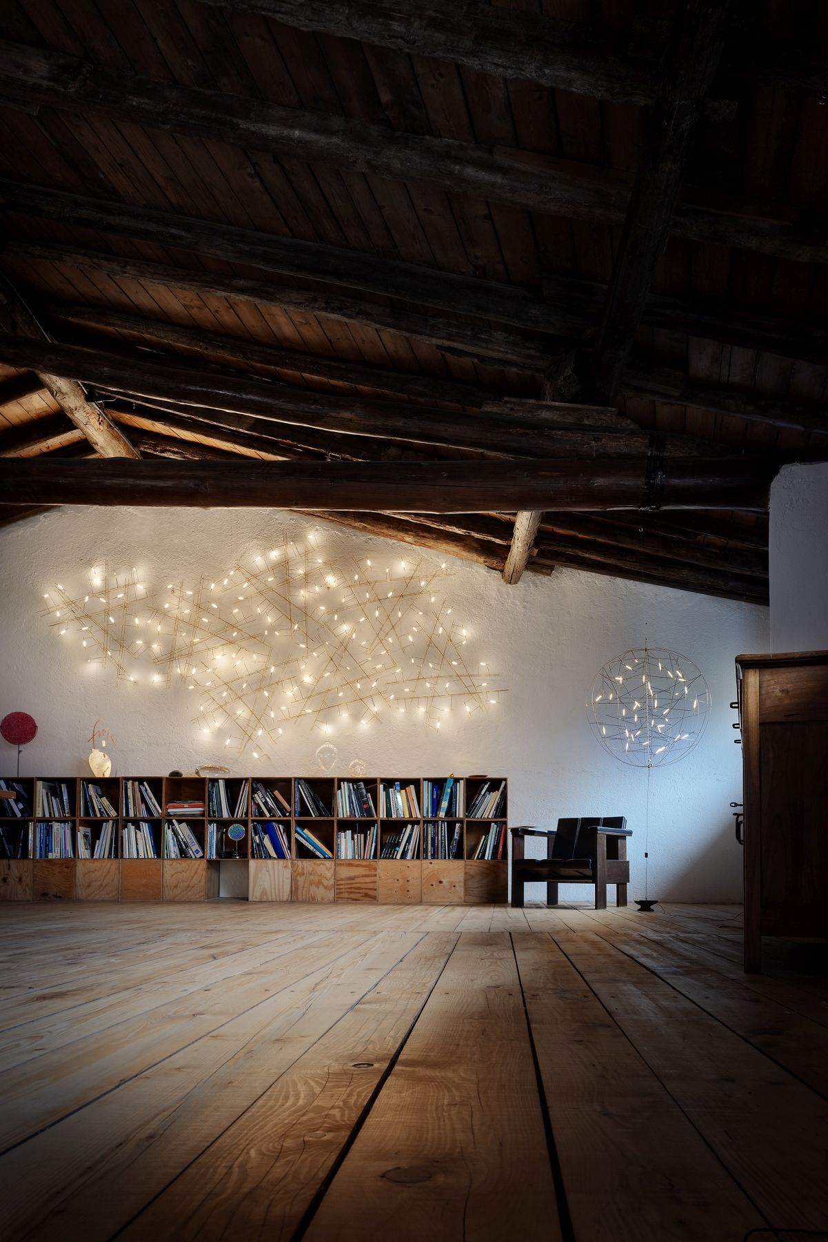 Póta! Lampe suspendue avec enclume et connecteur Ø50cm Catellani & Smith