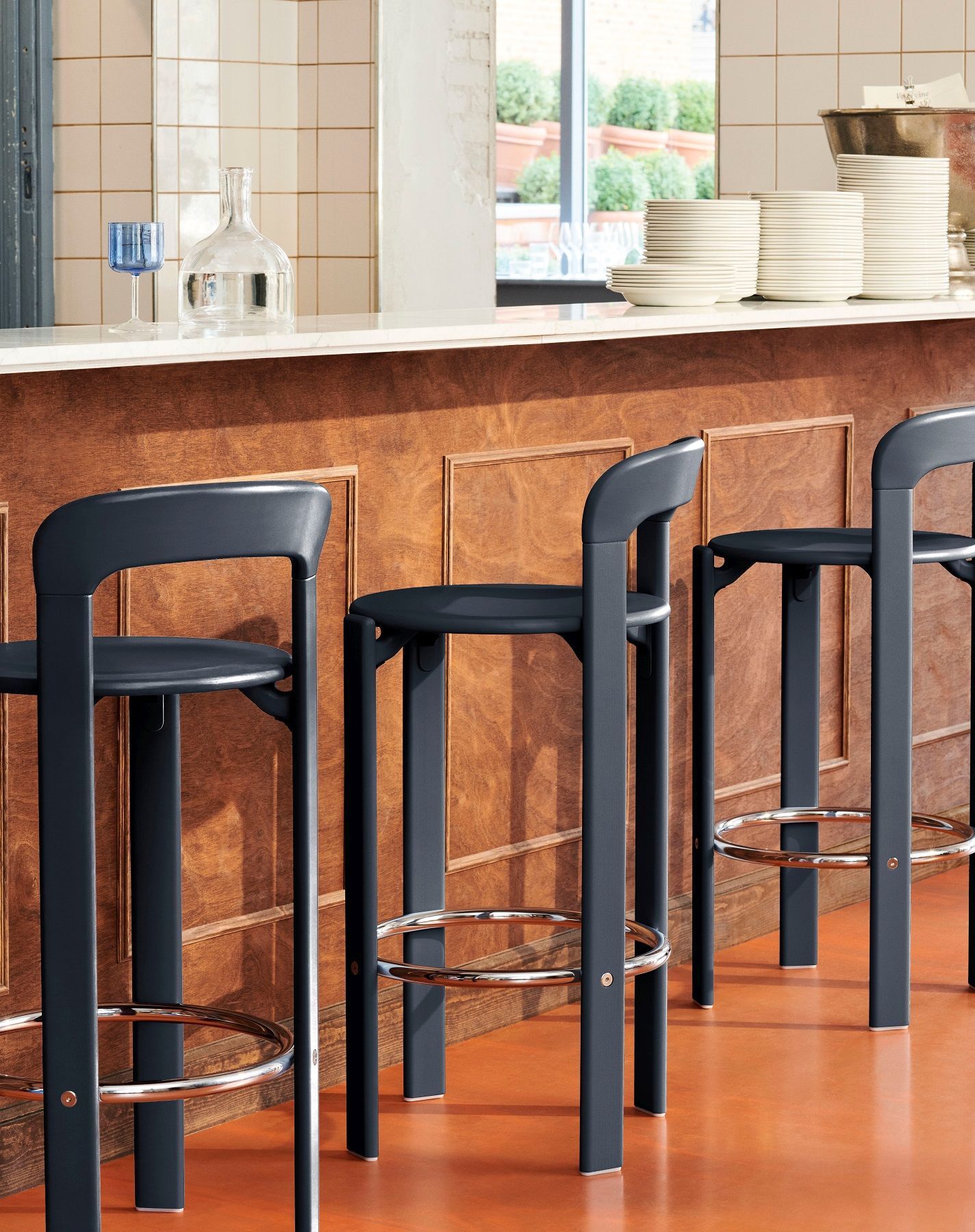 Rey Barstool Tabouret de bar H97cm Hay
