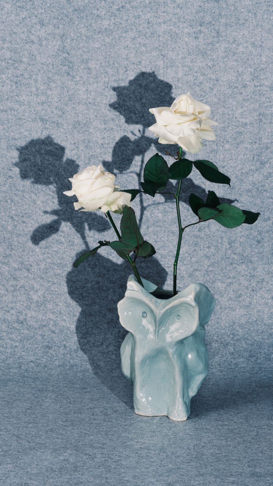 Vase hibou S Vert Serax