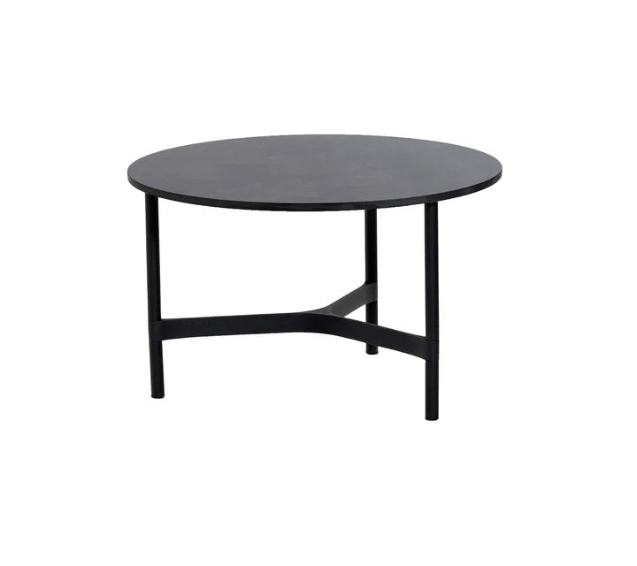 Twist Table d'appoint Aluminium Moyen Gris Lave Cane-Line