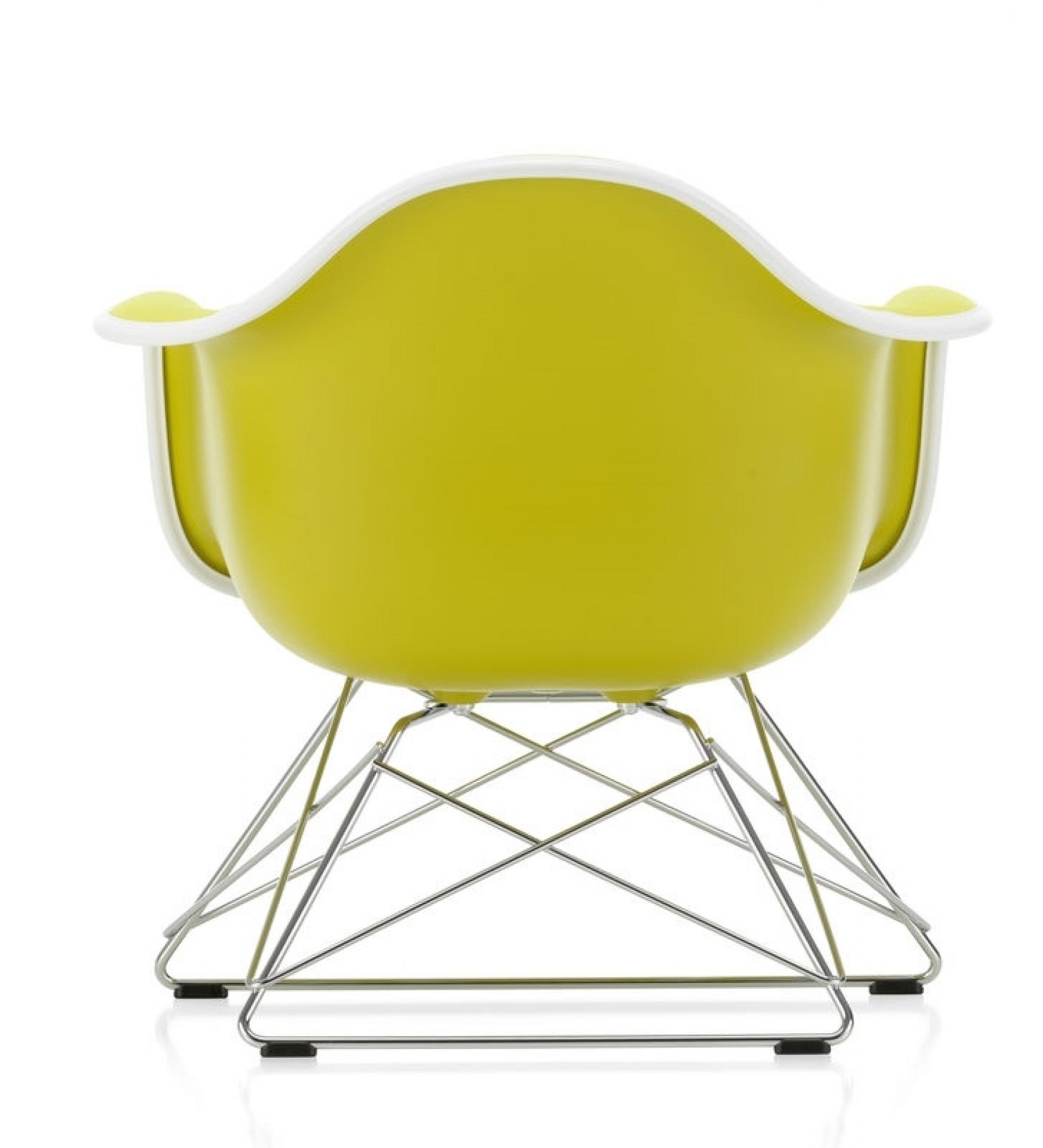 Eames Plastic Arm Chair LAR Chaise Entièrement Rembourrée Vitra