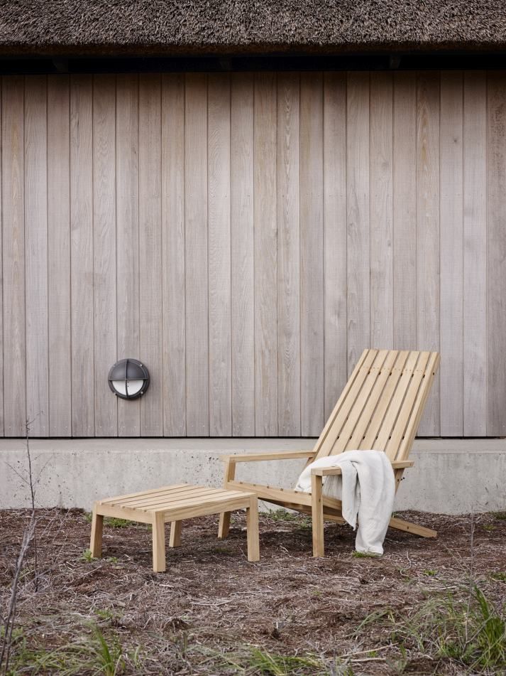 Between Lines Stool Tabouret d'Extérieur Skagerak by Fritz Hansen