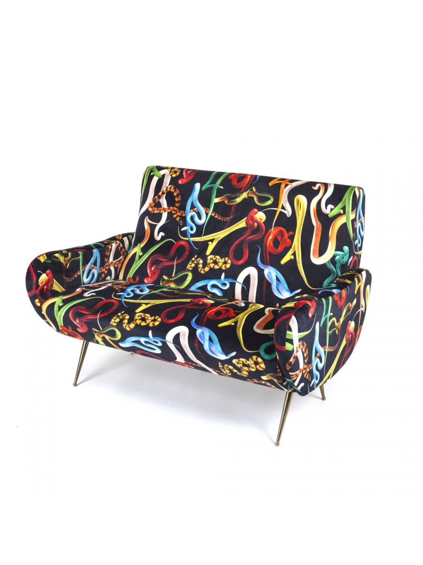 Toiletpaper canapé 2 places Snakes Seletti