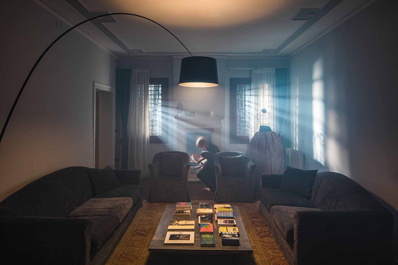 Twiggy Elle Terra LED Lampadaire Foscarini