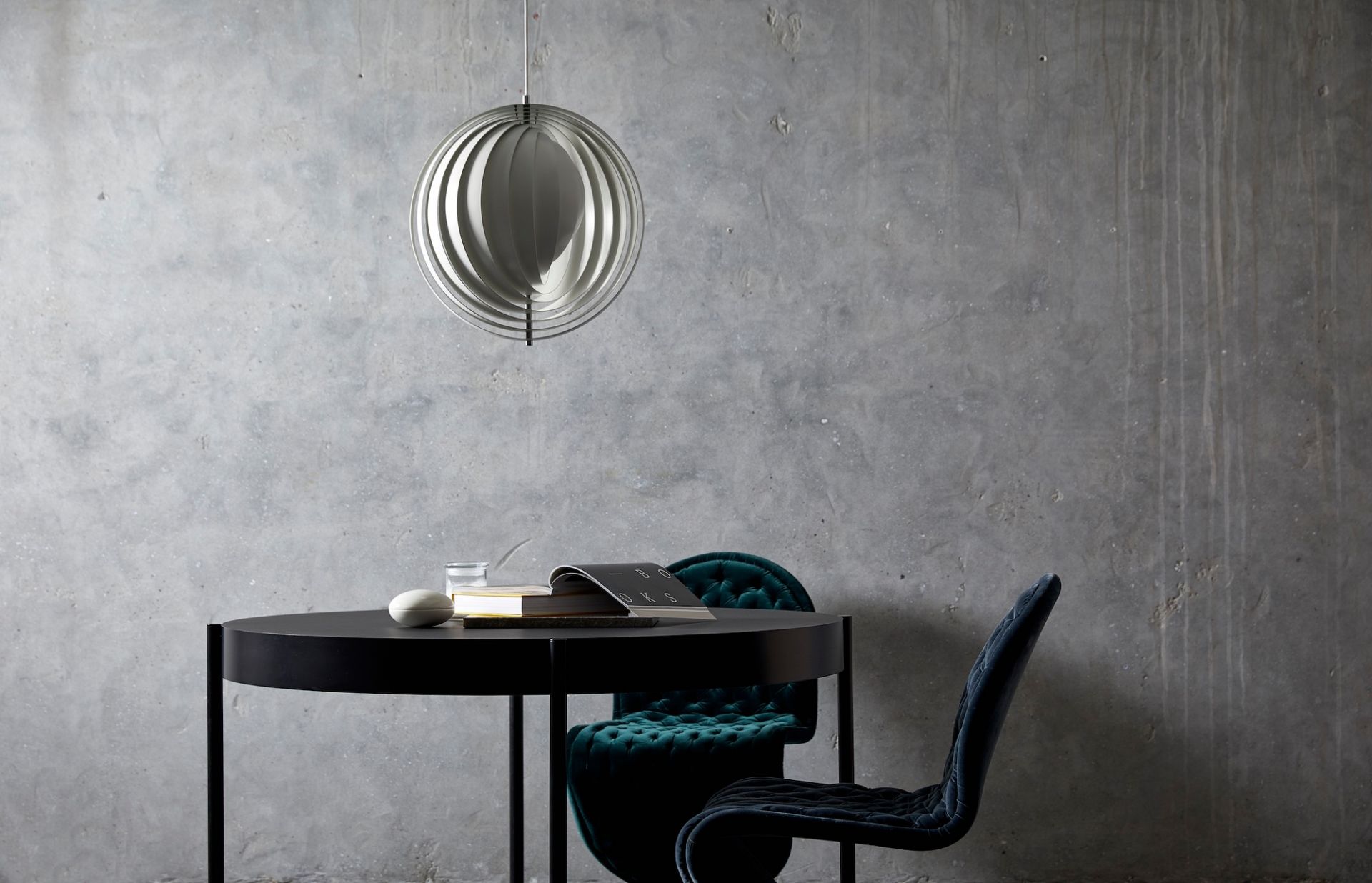 Moon Lampe à suspension Verpan