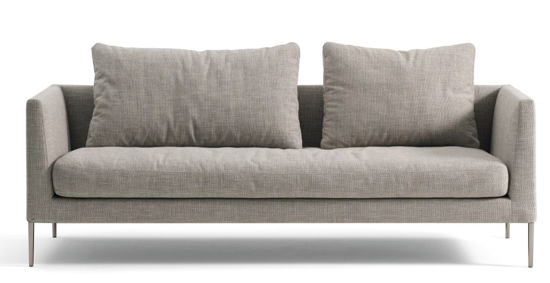 Pilotis Canapé sans coussin de dossier Cor