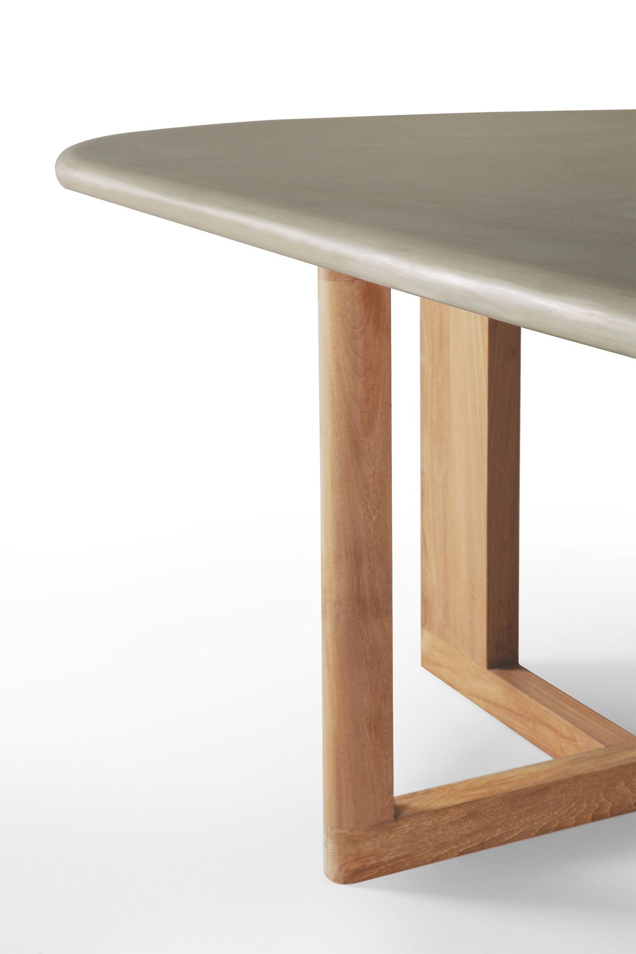 Trestle Table à manger d'extérieur Ethnicraft