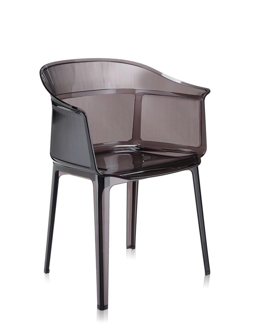 Papyrus chaise set de 2 pièces marron Kartell