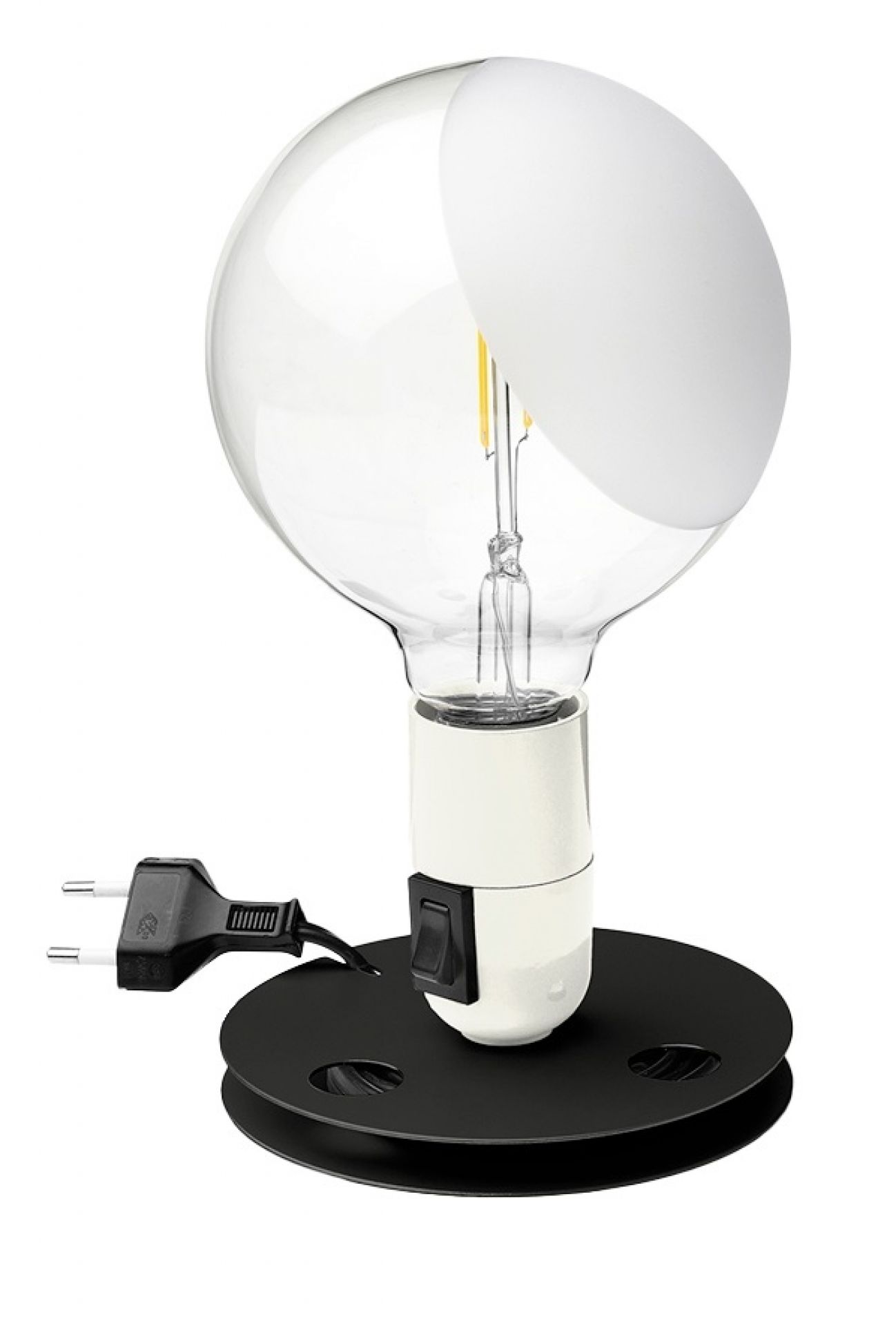 Lampadina Lampe de table Flos Blanc
