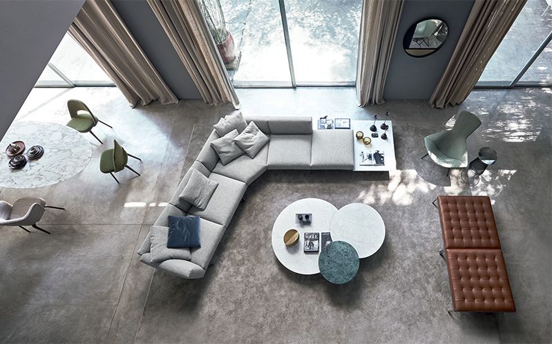 Grasshopper tables d'appoint set de 3 Knoll International