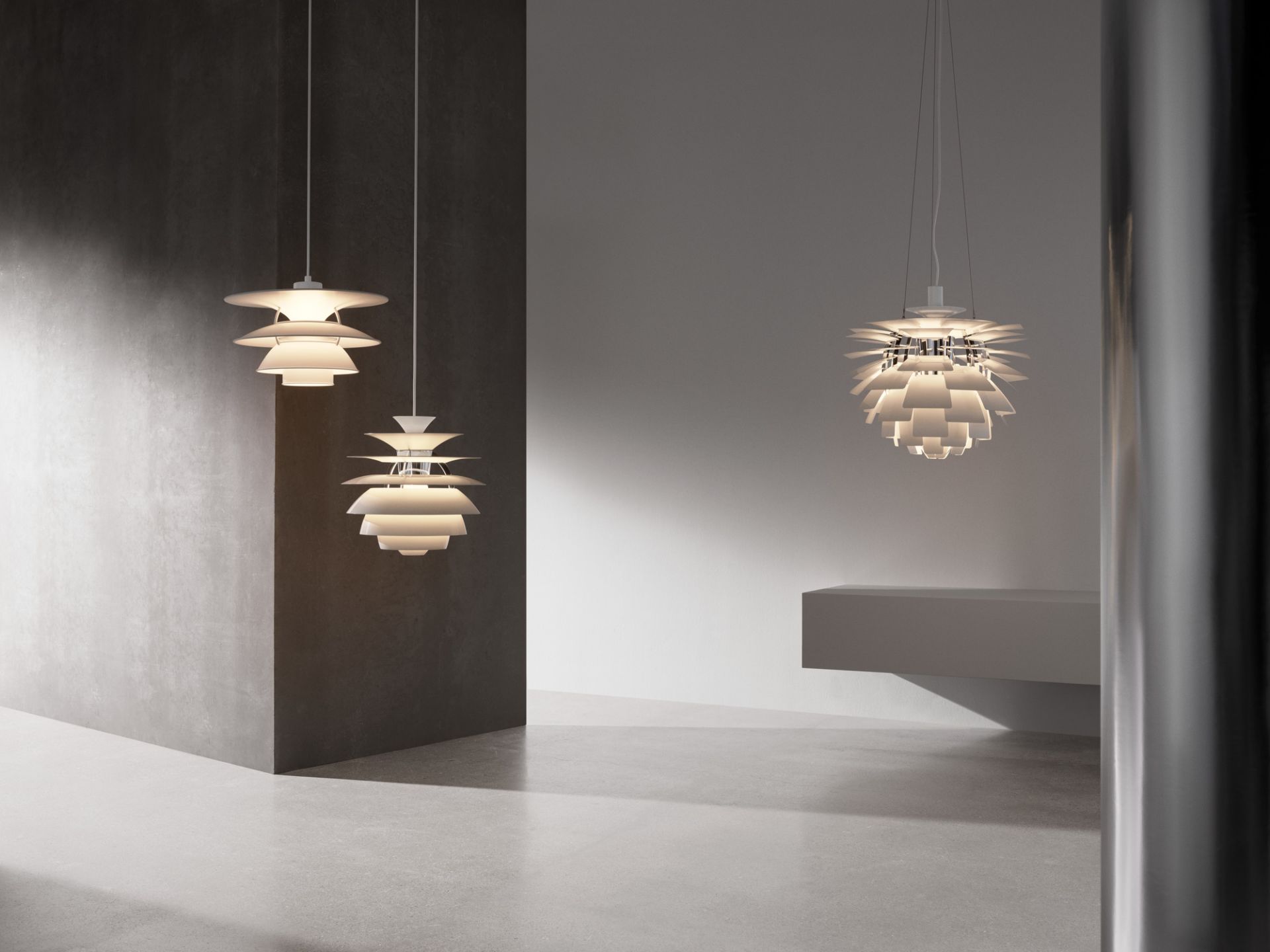PH 6 1/2 - 6 LED Lumière pendante Louis Poulsen