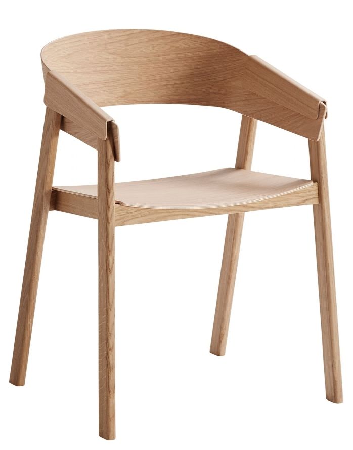 Cover Chair chaise en chêne Muuto OBJECTS IMPARFAITS
