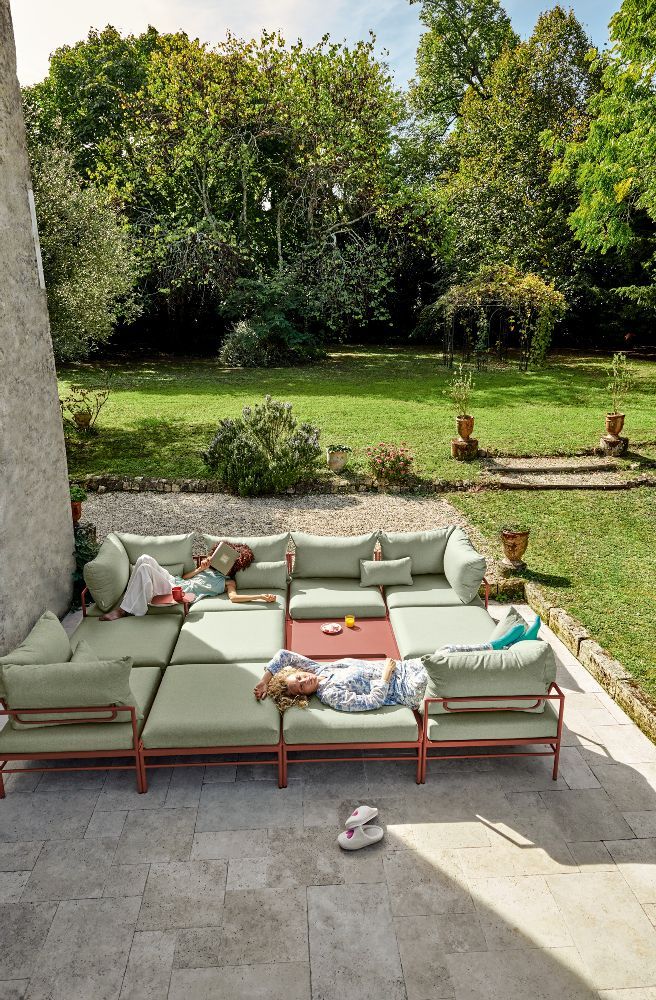 Rivage Lounge Fauteuil sans accoudoirs Extérieur Fermob