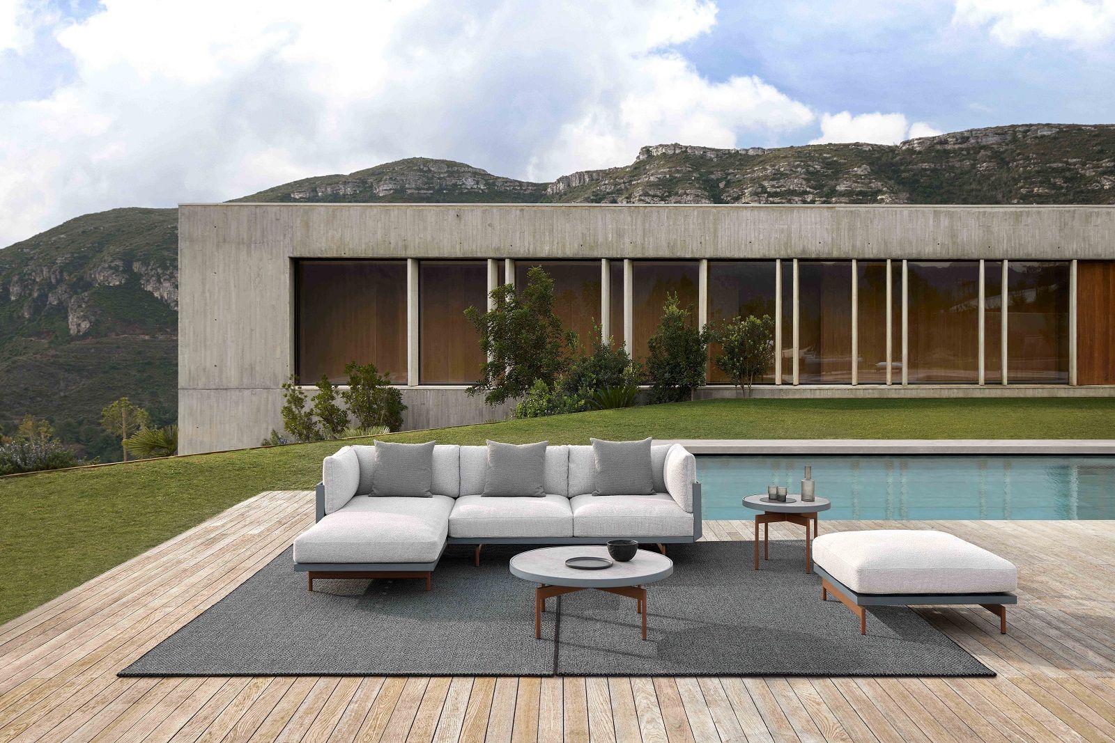 Saline Outdoor Rug Tapis Gan