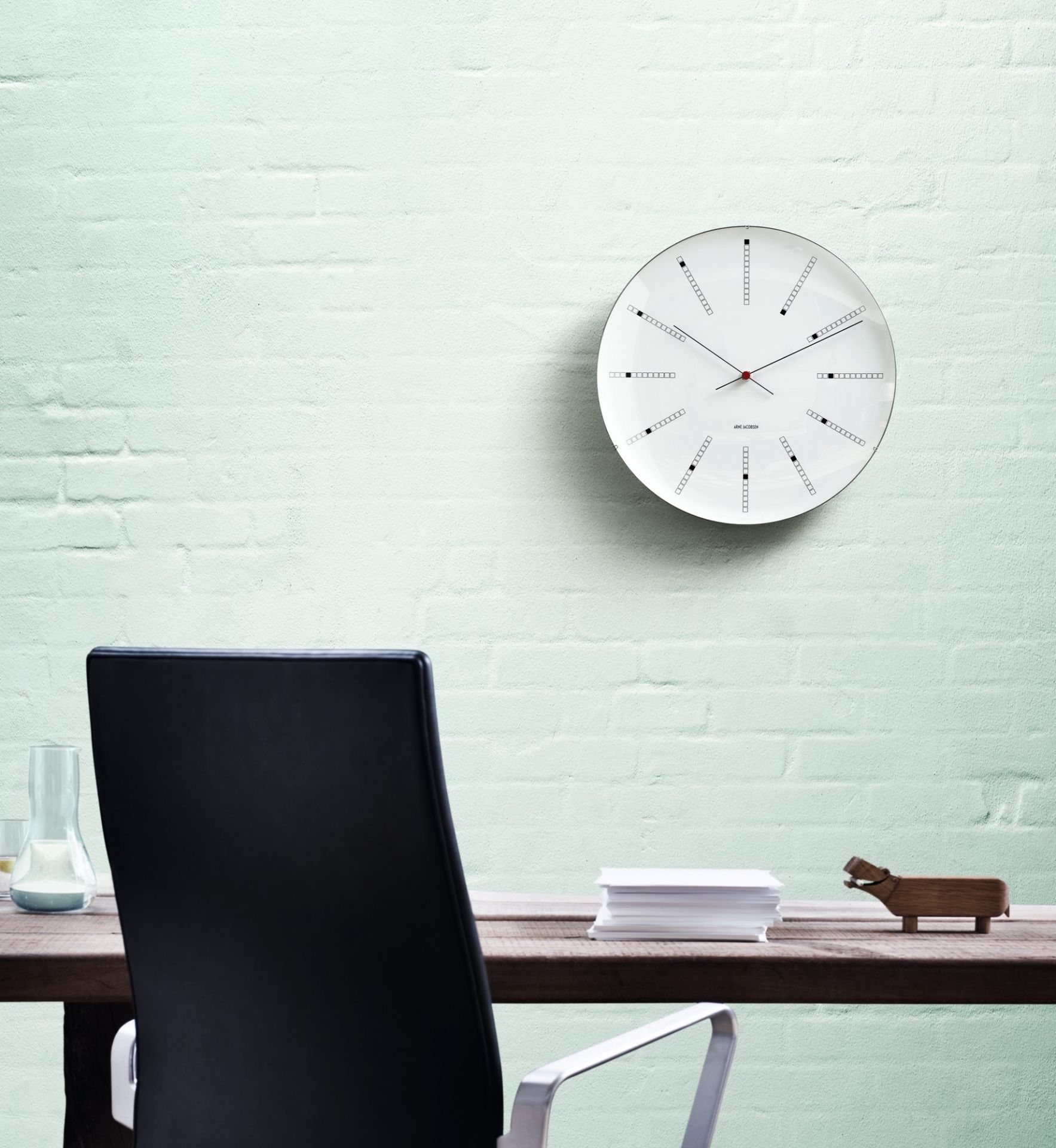 Horloge murale Bankers Ø 21 cm Rosendahl Timepieces 21 cm OFFRE SPECIALE