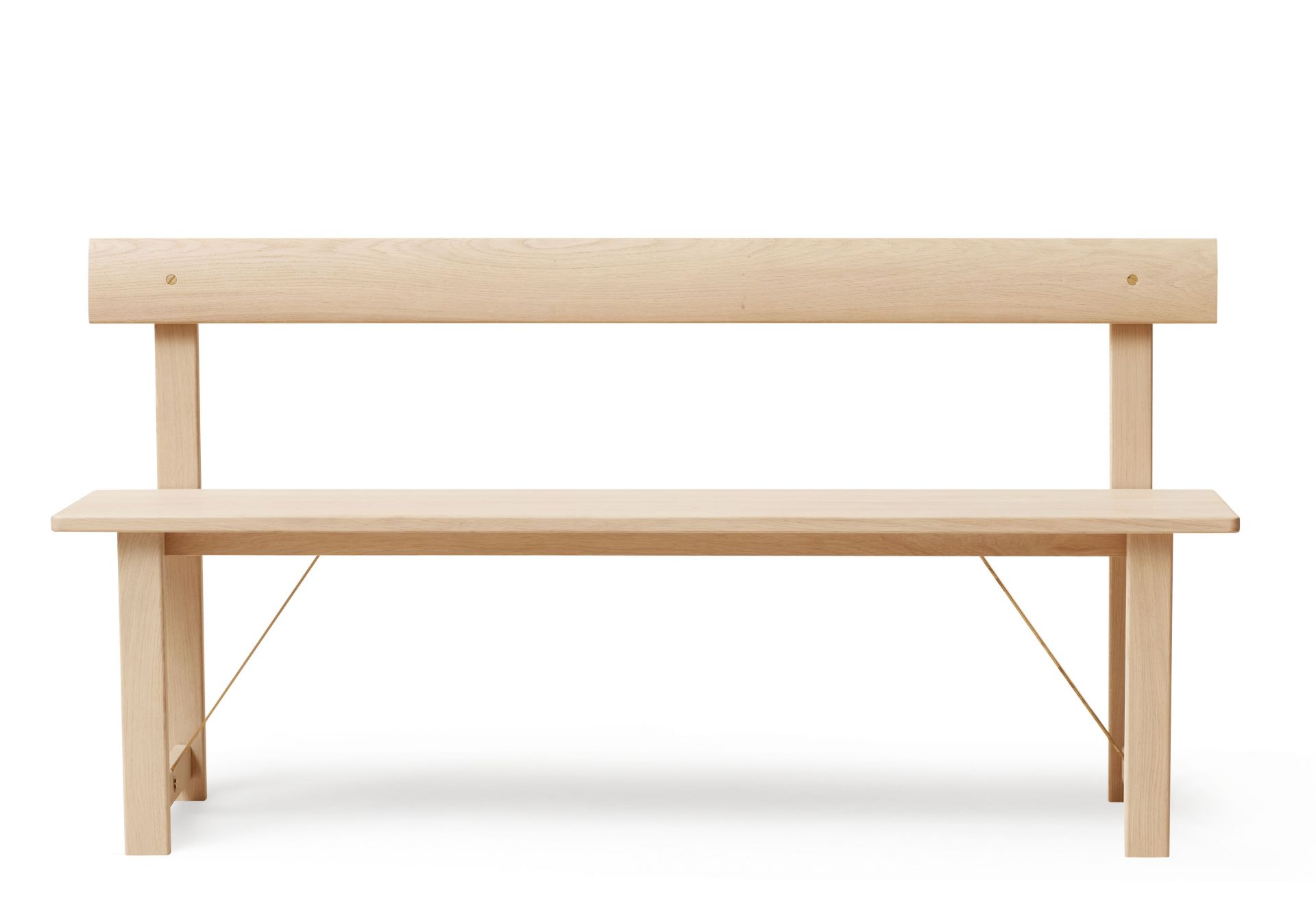 Position banc chêne blanc huilé Form & Refine