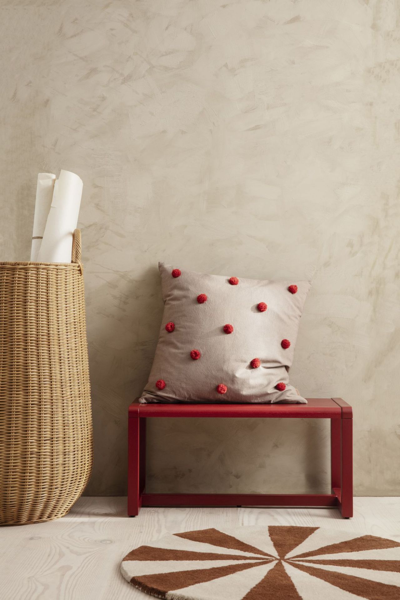 Little Architect Banc Rouge Ferm Living OFFRE SPECIALE