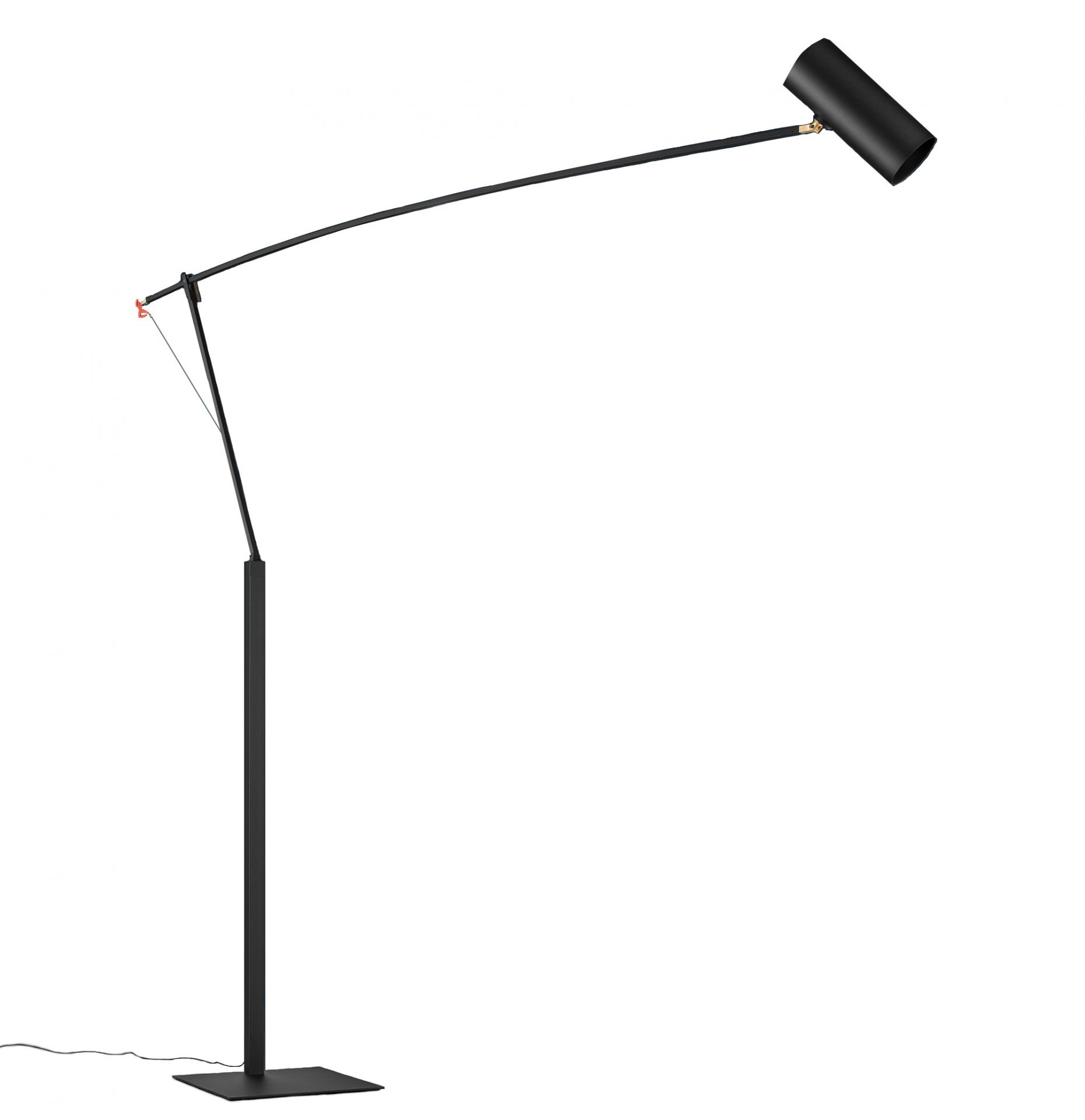 Ettorino BIG Lampadaire Noir Catellani & Smith