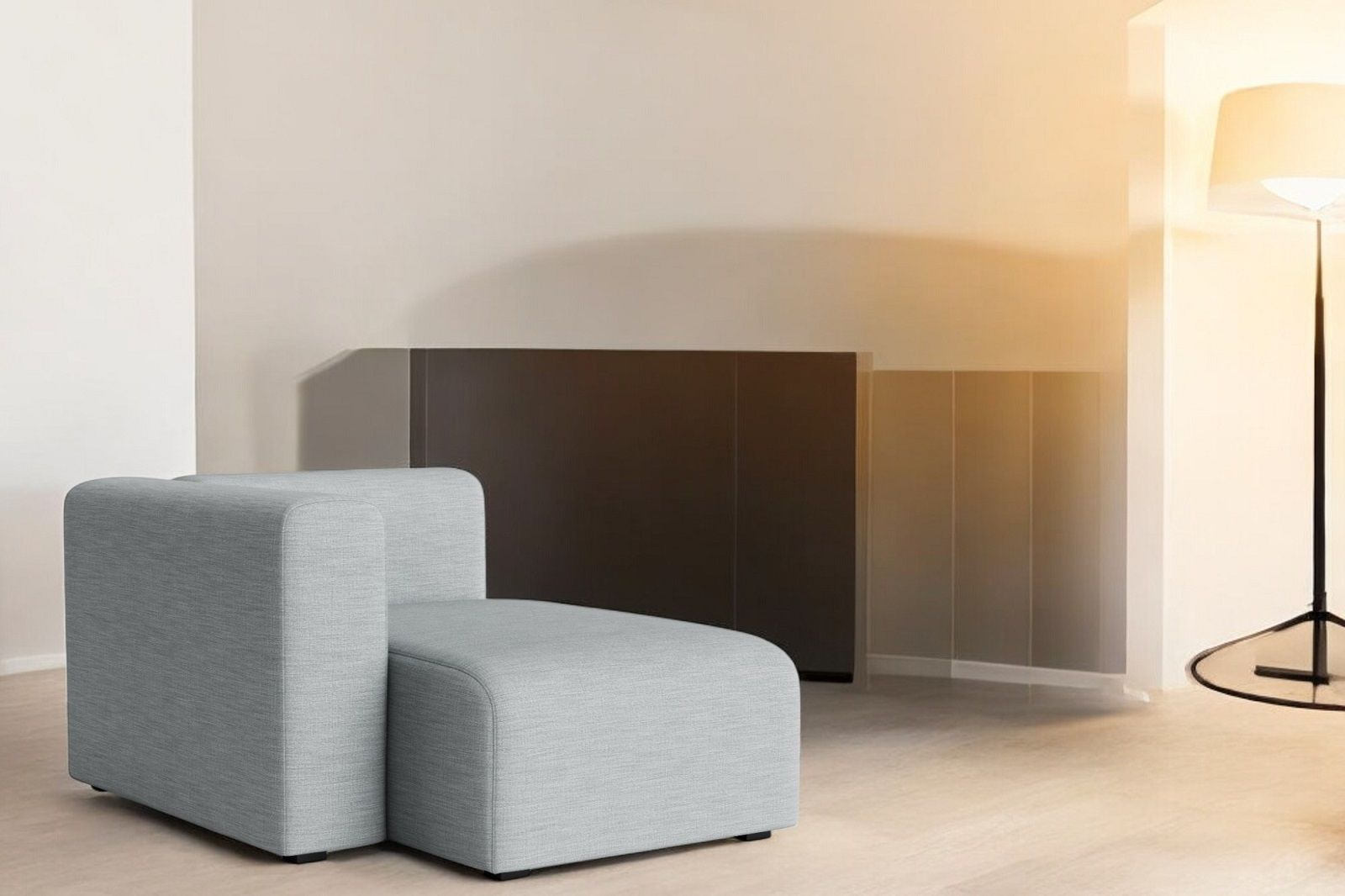 Mags Connectable 8162 Narrow Chaise Longue Left Canapé Hay