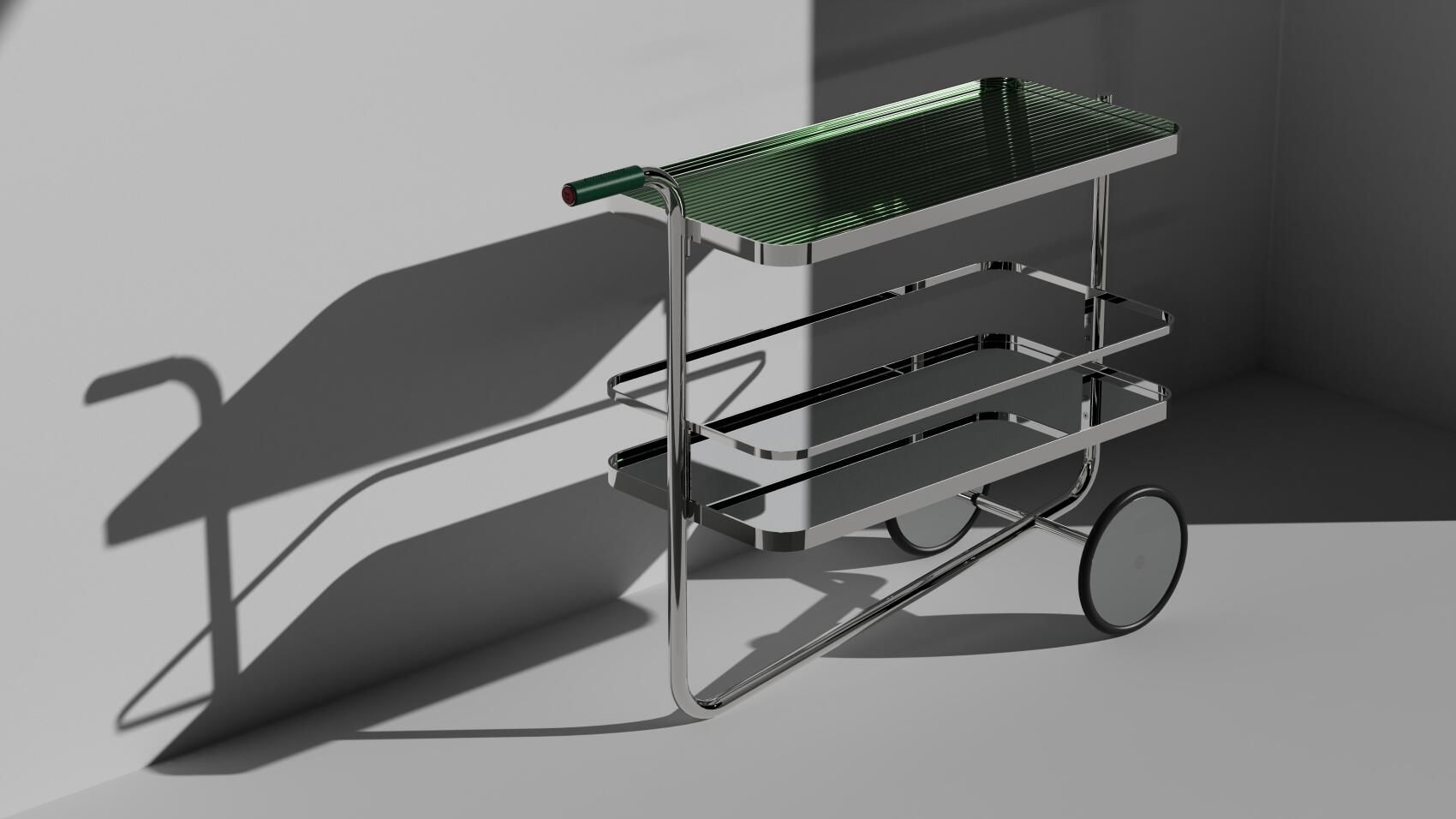 S 179 / S179 Chariot de bar Tanqueray Thonet 