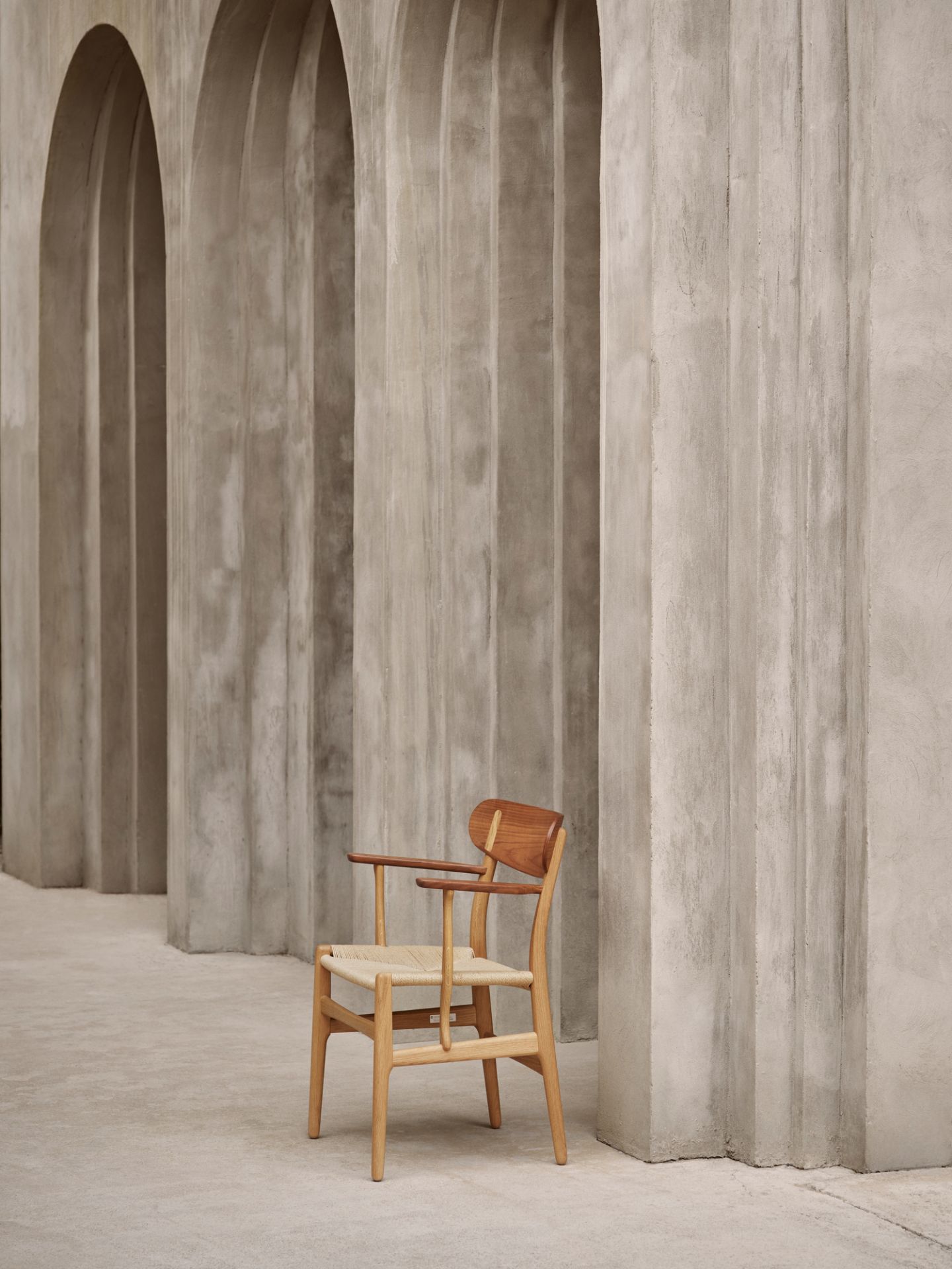 CH26 chaise en bois tresse naturelle/chêne savonné Carl Hansen &amp; Søn