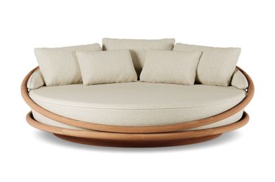 Chaise longue de jardin Solis Morpho