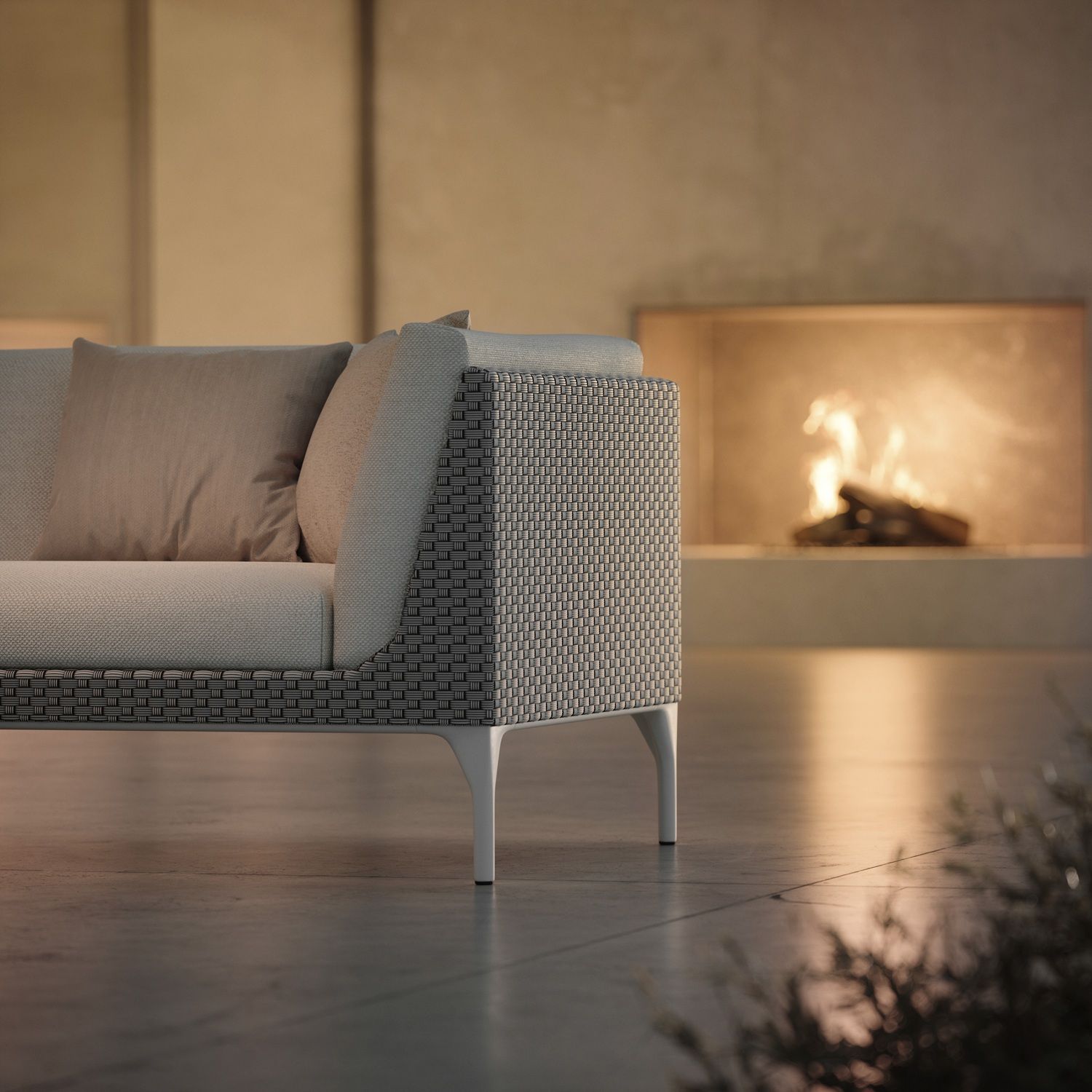 Mu Sofa Canapé 4 places Dedon