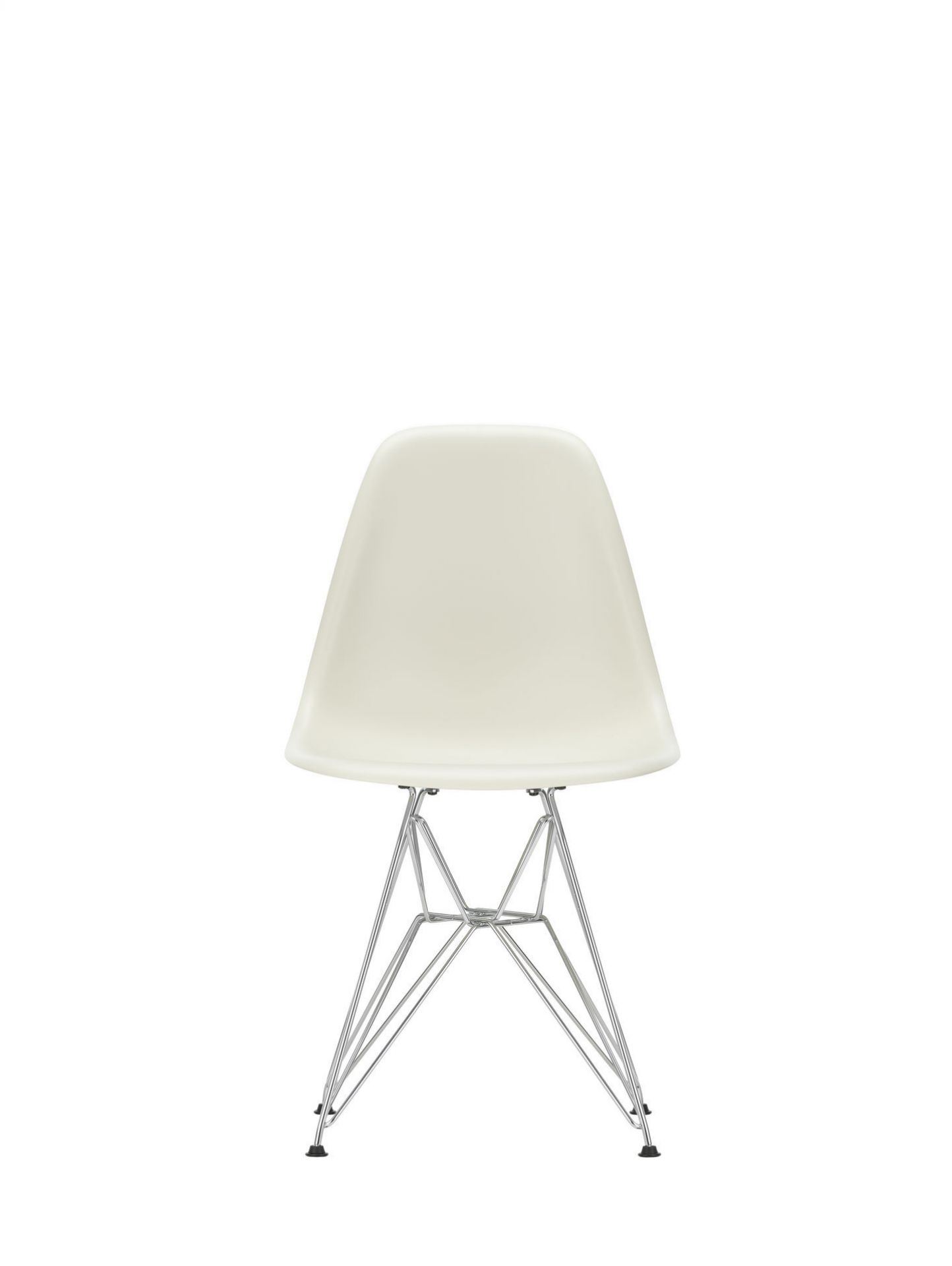 Eames Plastic Side Chair DSR Chaise Vitra Noir-Forest