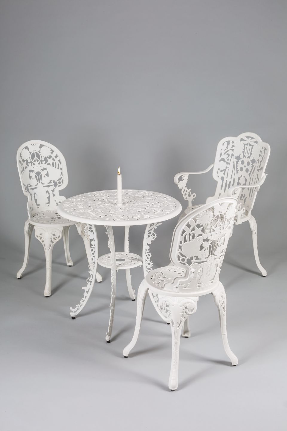 Industry Armchair Chaise avec accoudoirs Seletti