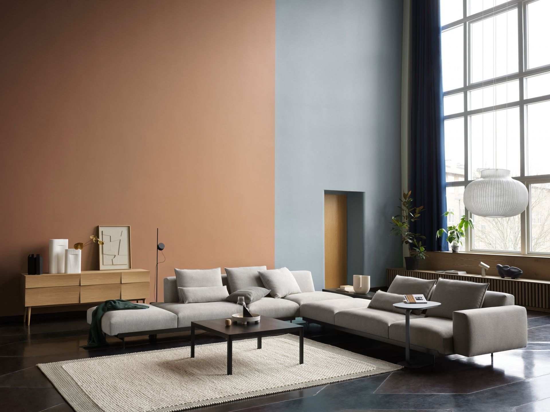 In Situ Canapé modulaire 3 places Chaise Longue Muuto