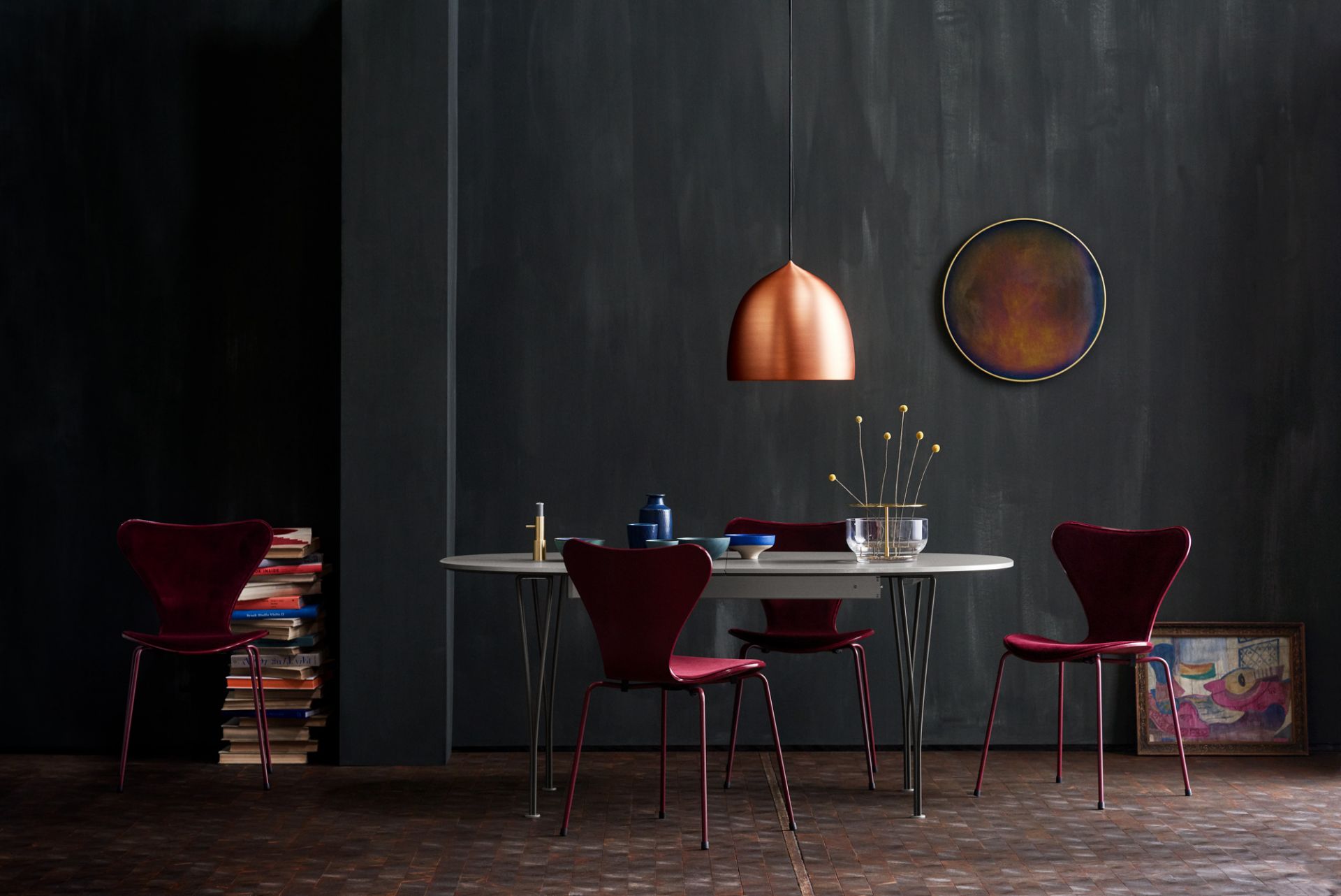 Suspence P2 Lampe à Suspension Fritz Hansen Blanc