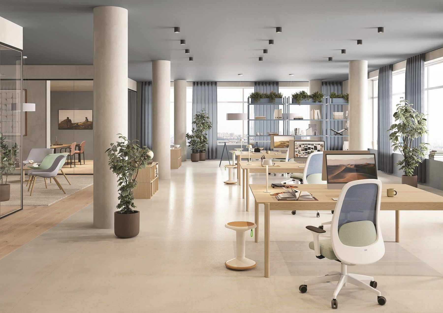 Chaise de bureau HEJ Interstuhl