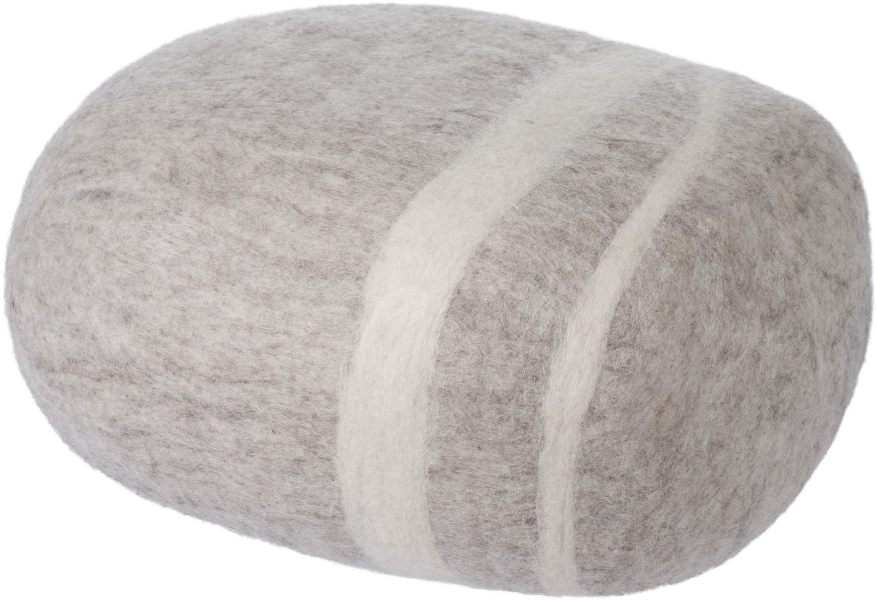 Tabouret en feutre galet L myfelt