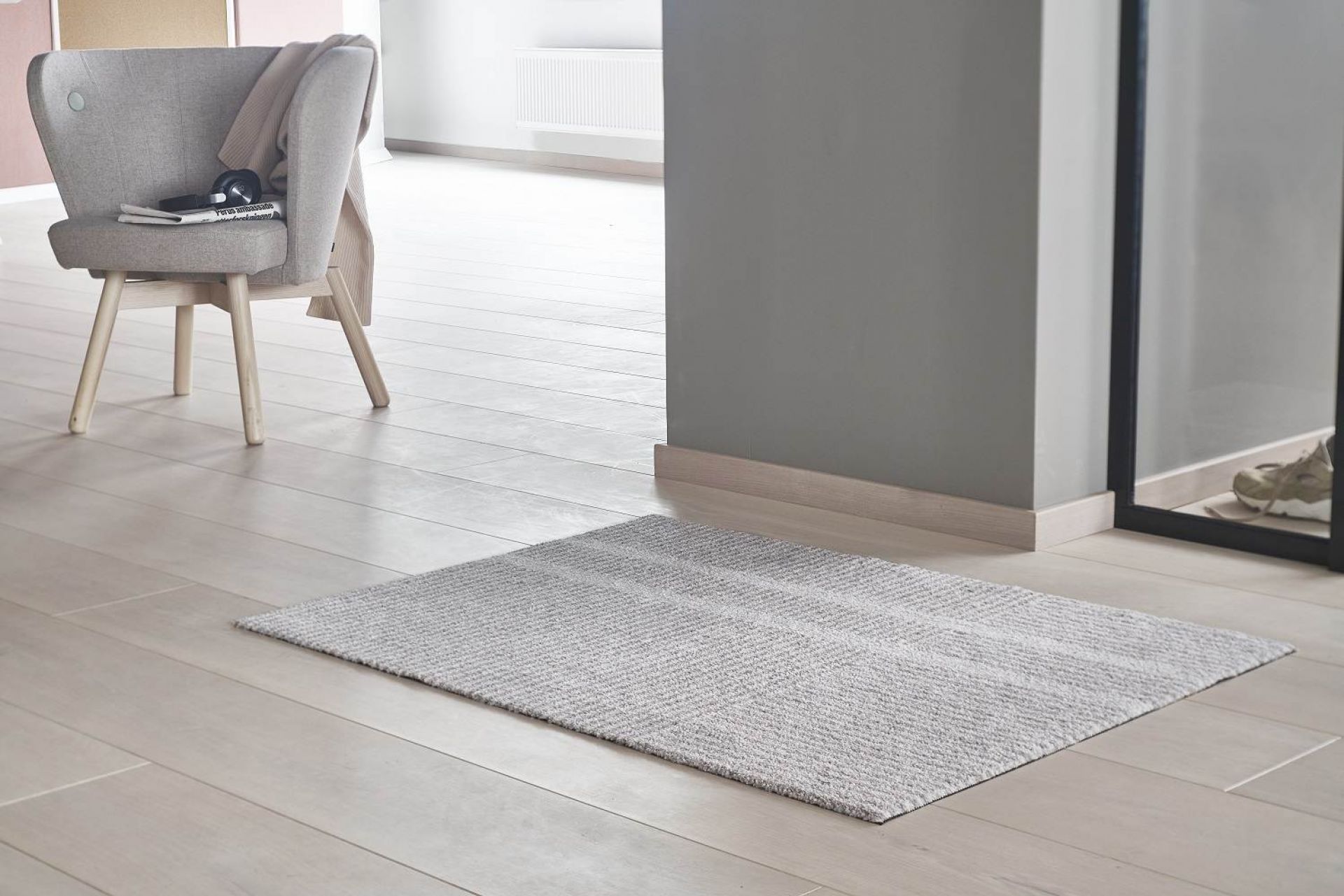 Løype Indoor / Outdoor Paillasson L 60 x P 85 cm / BREEZY BEIGE Heymat OFFRE SPECIALE
