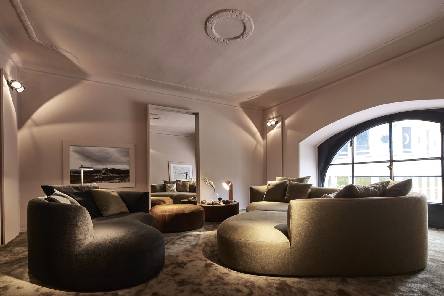 Canapé Siwa grand avec chaise longue Cor 