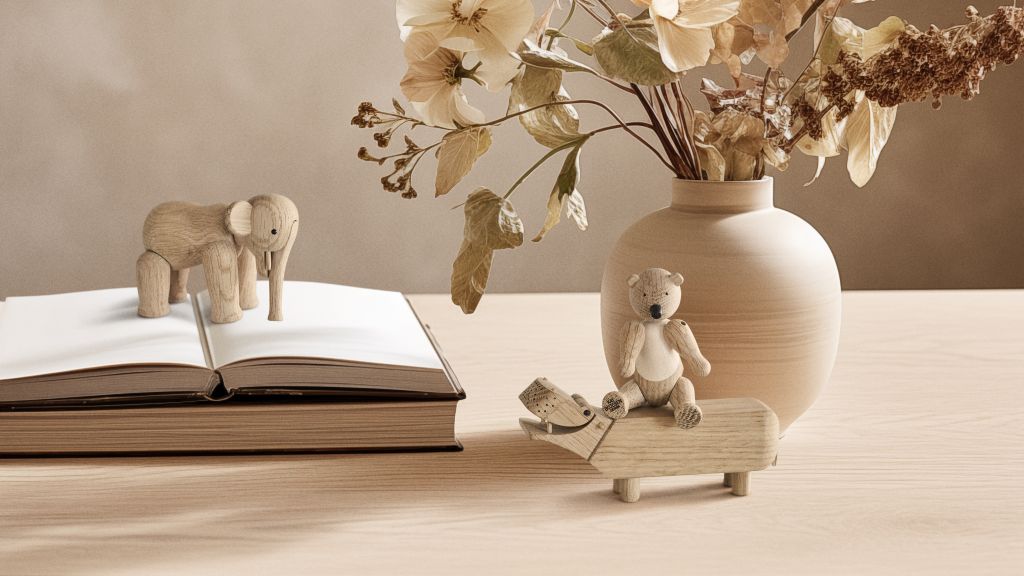 Set Liliput 3 pièces figure en bois Kay Bojesen