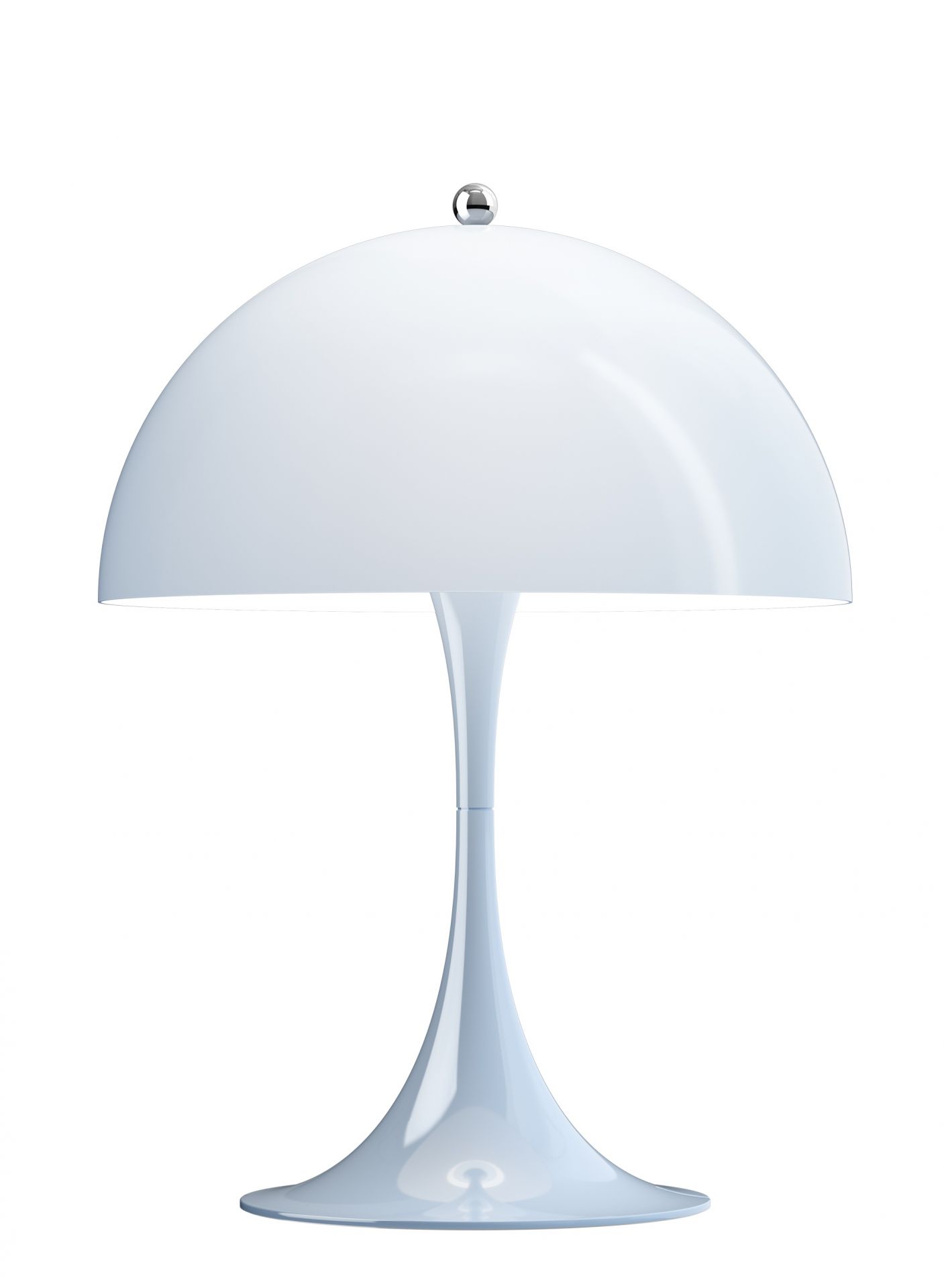 Panthella 250 Table lamp LED Lampe de table Louis Poulsen Opal Pale bleu