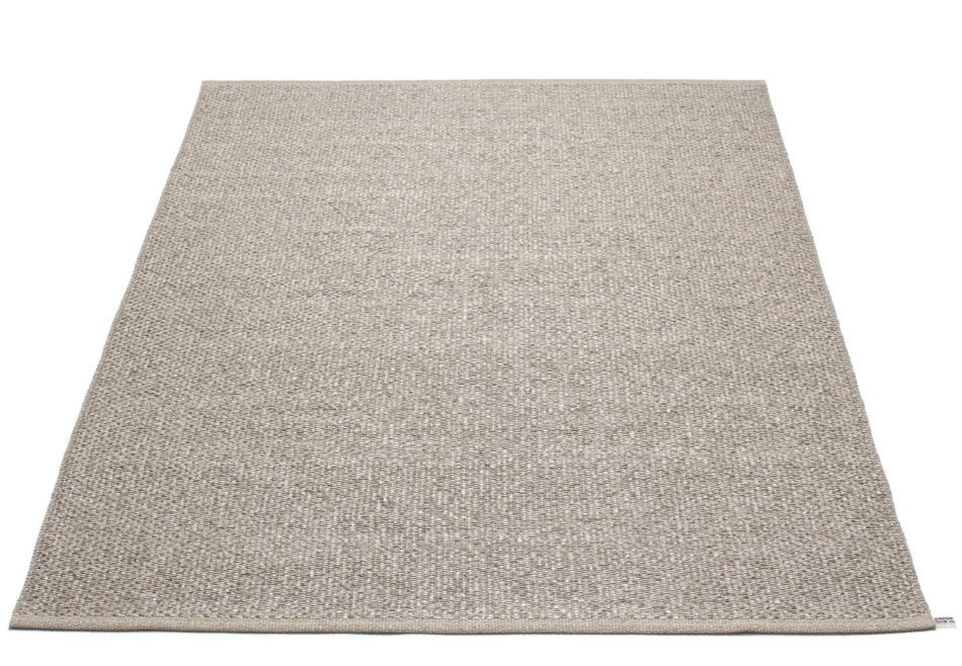 Svea Tapis en plastique 230x320 cm Pappelina Boue Métallique