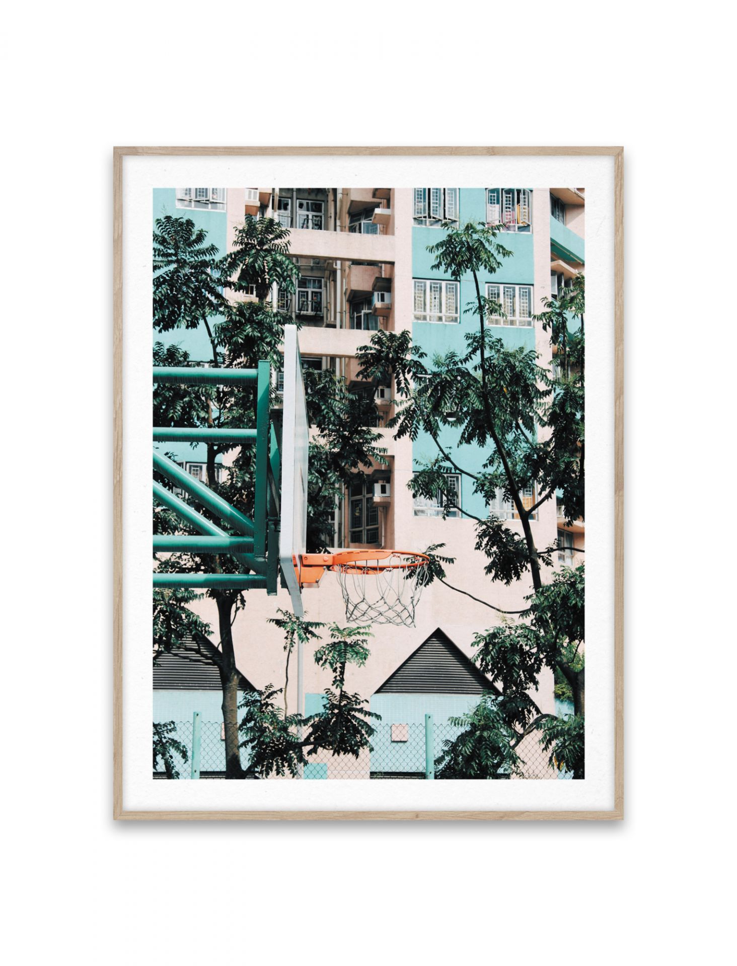 Cities of Basketball Poster Paper Collective OFFRE SPECIALE