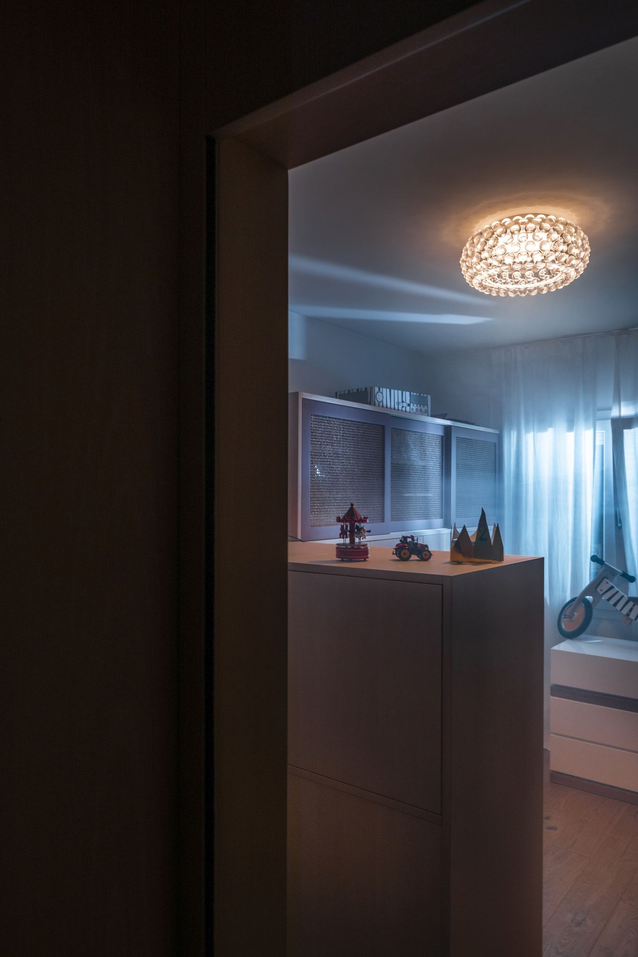 Caboche Plus Soffitto Plafonnier Gris Foscarini