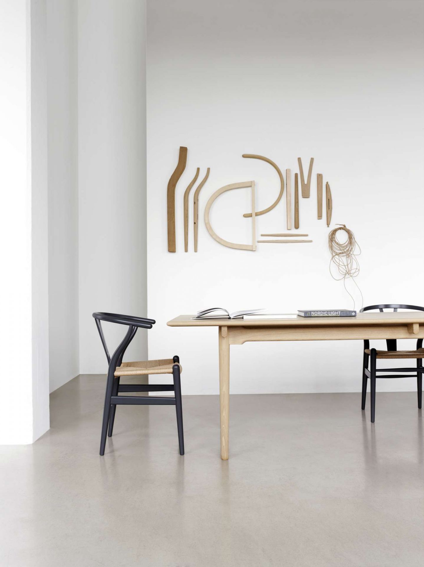 CH327 Table L 248 cm Carl Hansen & Søn