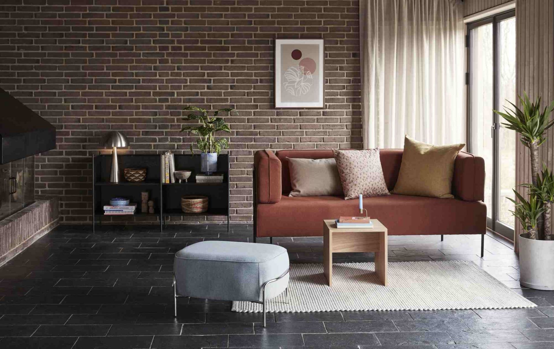 Table Chêne nature Hübsch Interior OFFRE SPECIALE
