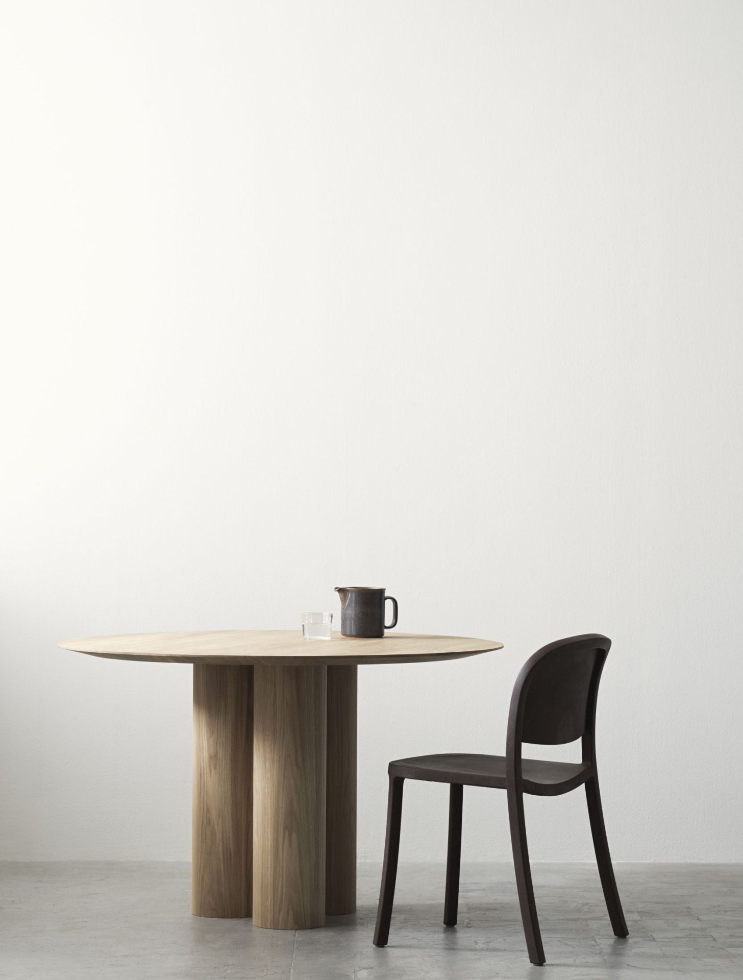 1 Inch Reclaimed chaise empilable Bleu Emeco