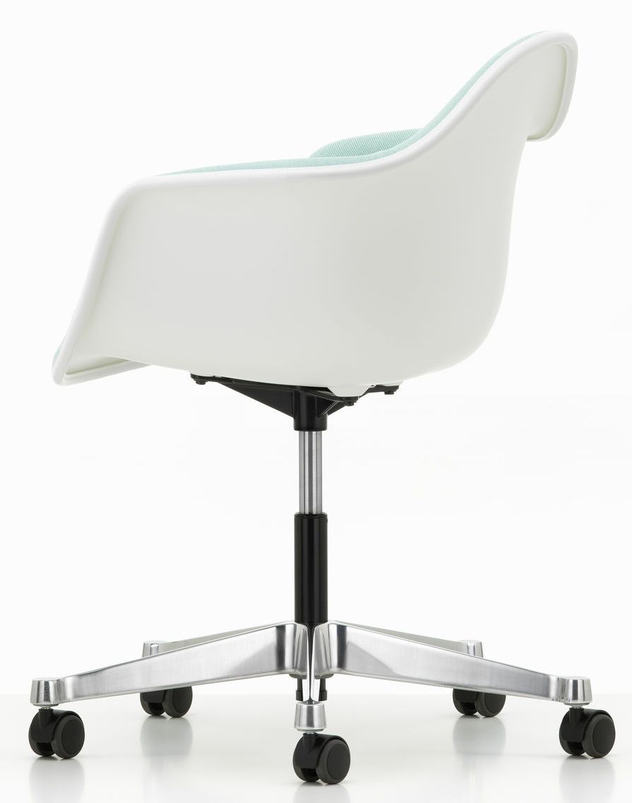 Eames Plastic Arm Chair PACC Entièrement rembourré Vitra